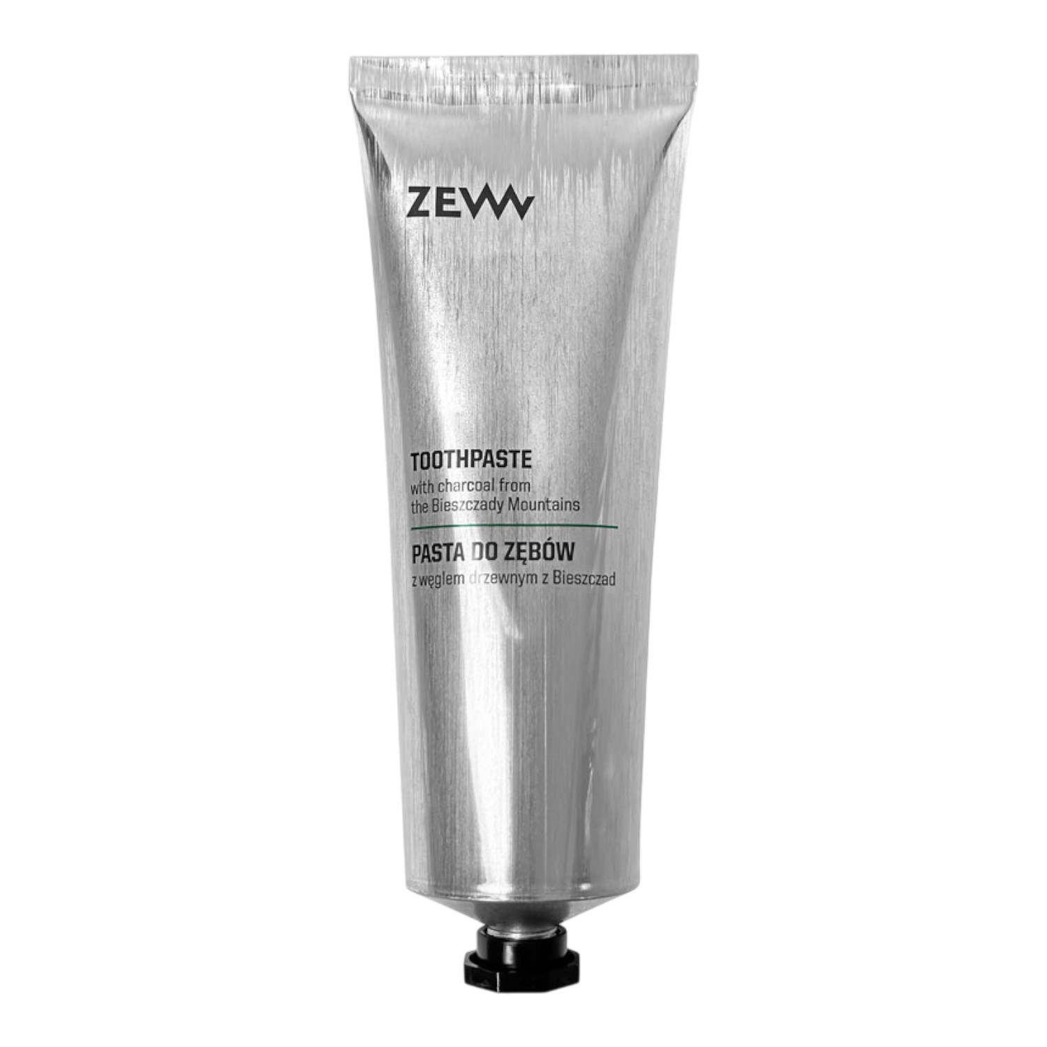 ZEW For Men Pasta do zębów z węglem drzewnym z Bieszczad