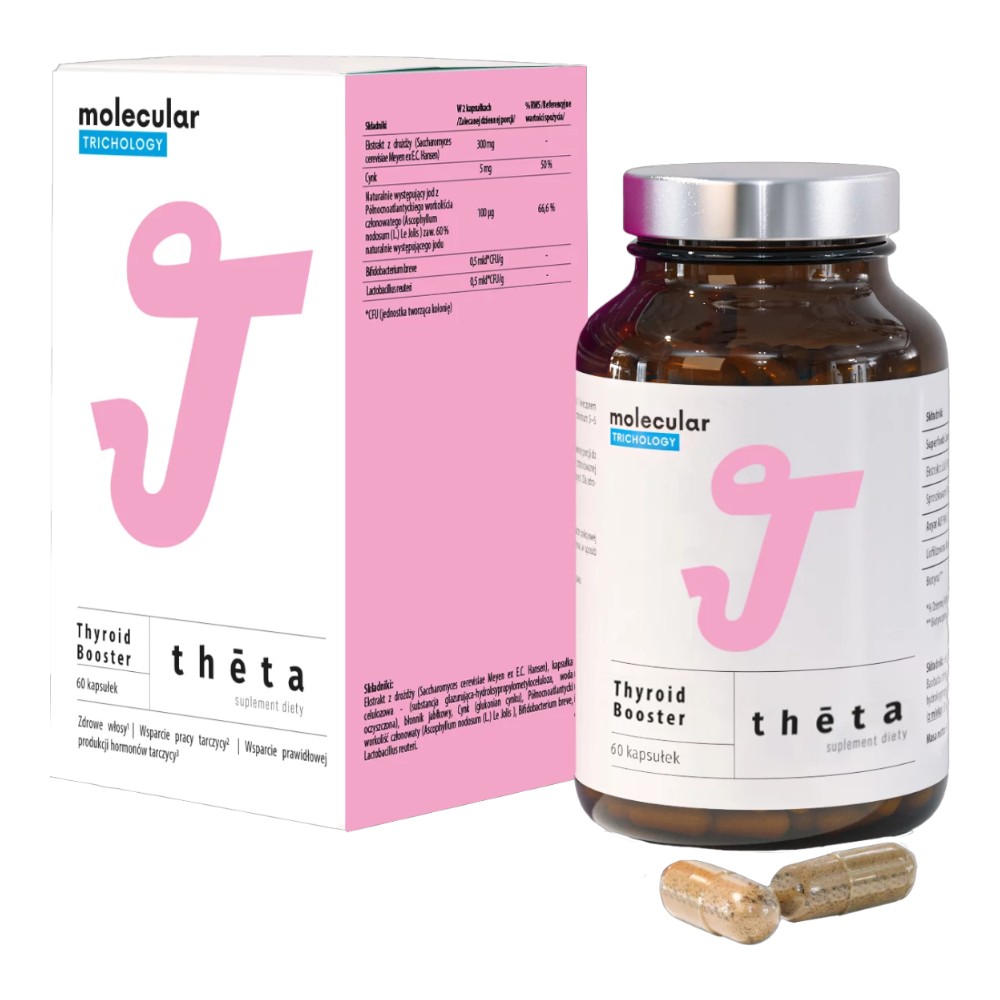Molecular Trichology Theta Thyroid Booster Kapsułki, 60 szt.
