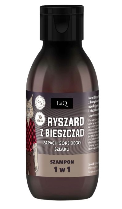Laq Ryszard z Bieszczad Silver Szampon 1w1, Travel