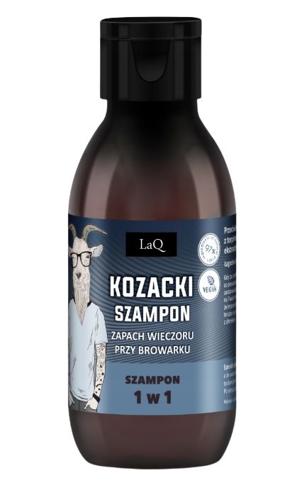 Laq Kozioł Silver Szampon 1w1, Travel