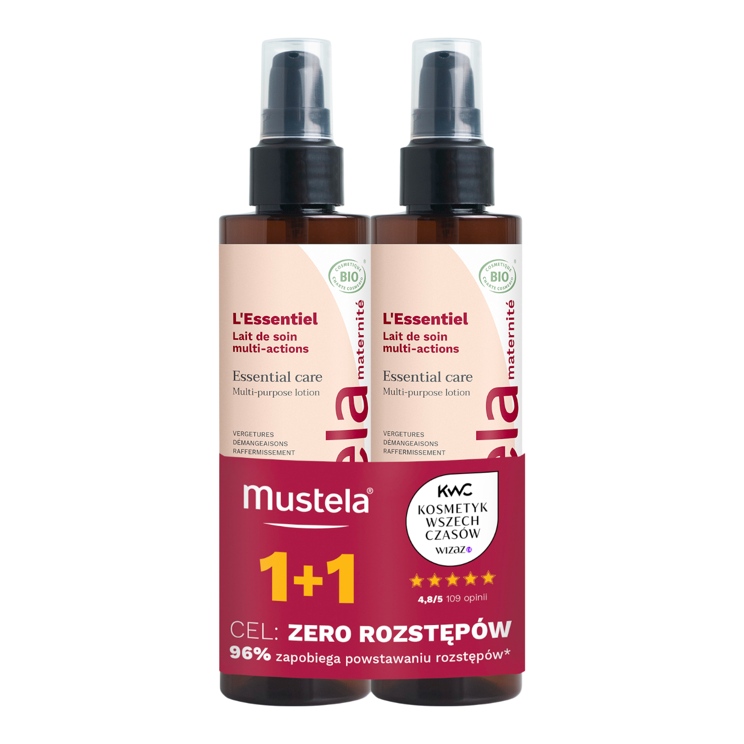Mustela Maternite Essential Care DUOPACK 2x200ml (1+1 GRATIS)