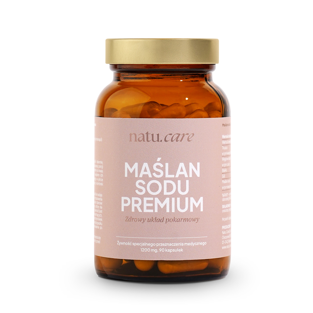 Natu.Care Maślan Sodu Premium, kapsułki