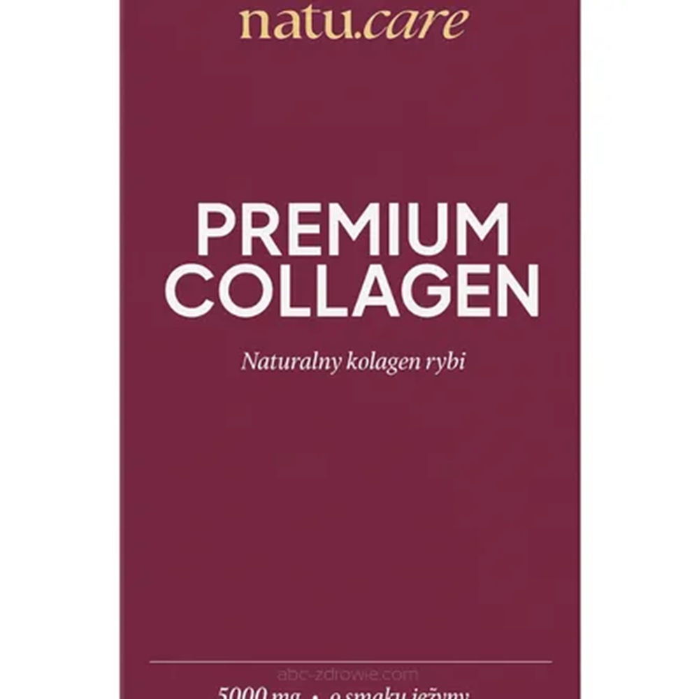Natu. Care Premium Kolagen 5000 mg, Smak Jeżynowy, proszek 7 sasz.