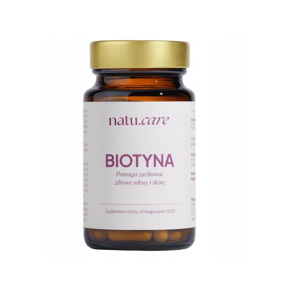 Natu.Care Biotyna 2500 uG + Inulina, kapsułki 60 szt.