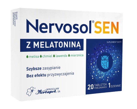 Nervosol Sen Compresse con Melatonina