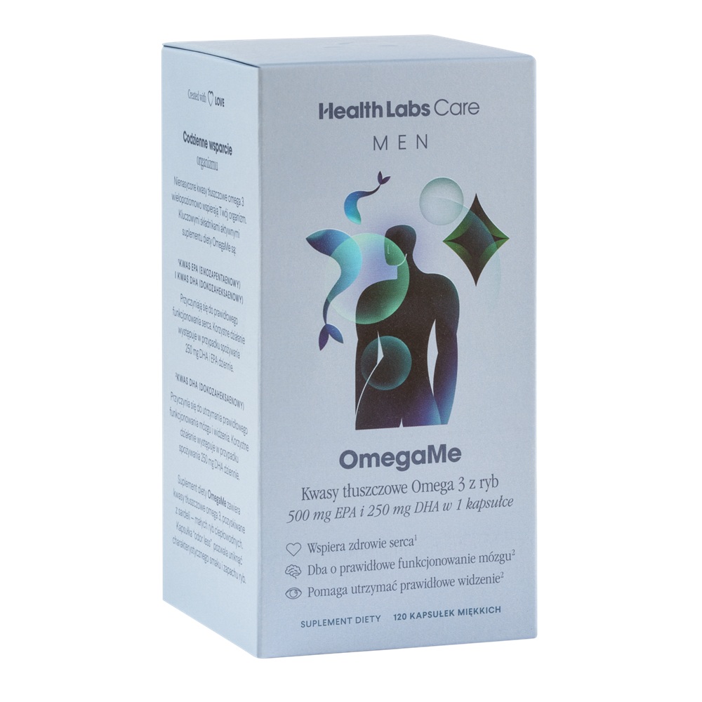 Health labs OmegaMe Men kapsułki, 120 szt