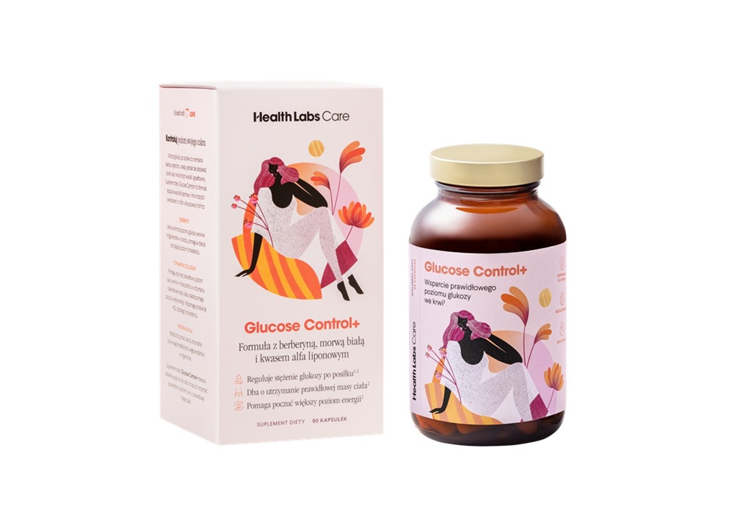 Health labs Glucose Control +, kapsułki 90 szt.