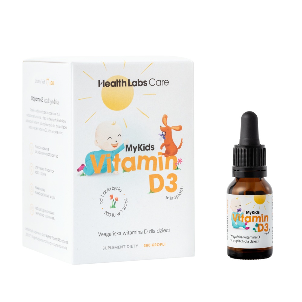 Health Labs Care MyKids Vitamin D3 krople 9,7 ml