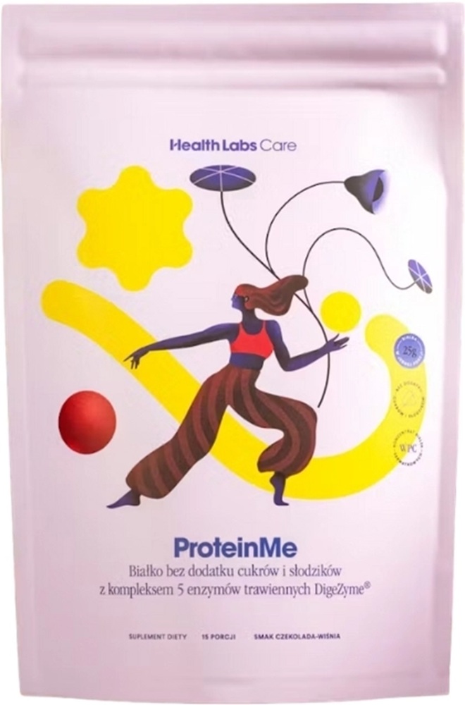 Health Labs Care Protein Me Czeko-Wiśnia, proszek 519 g