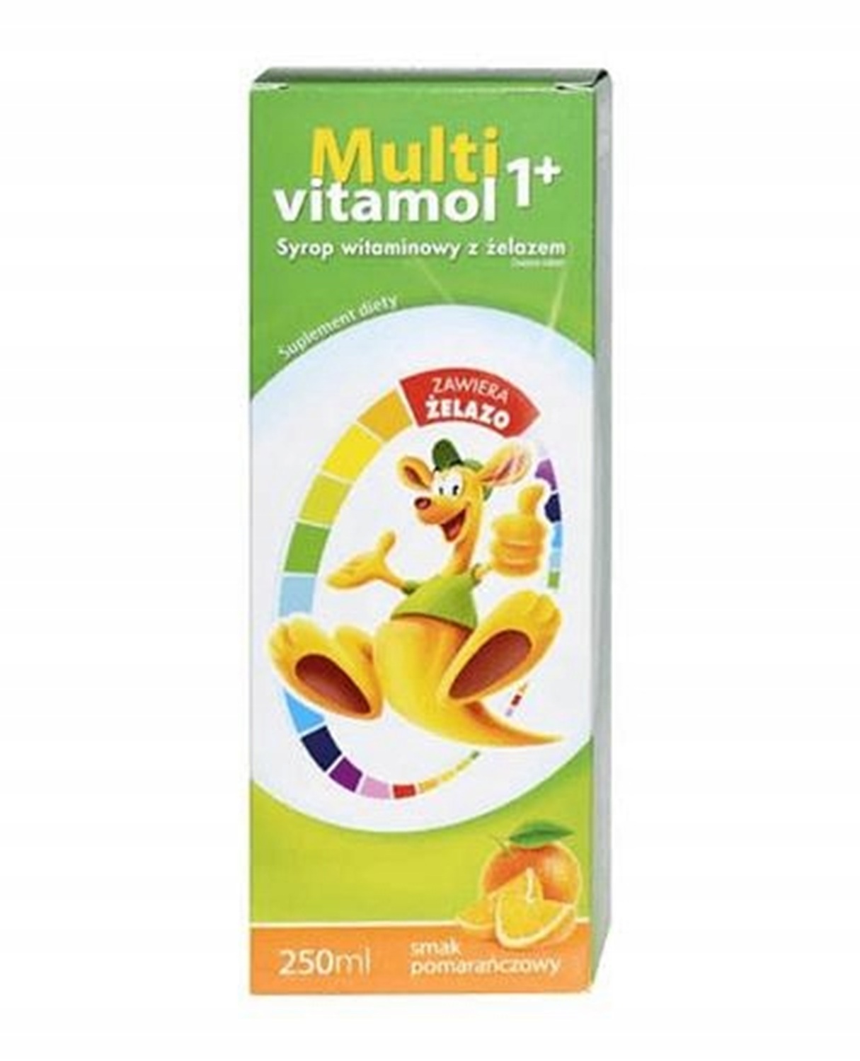 Multivitanol 1+ Syrop witaminowy z żelazem 250 ml