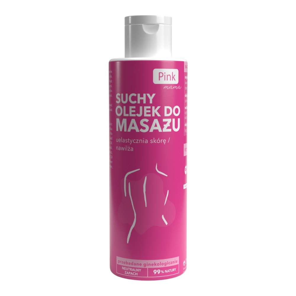 Pink Mama Suchy olejek do masażu, 150 ml