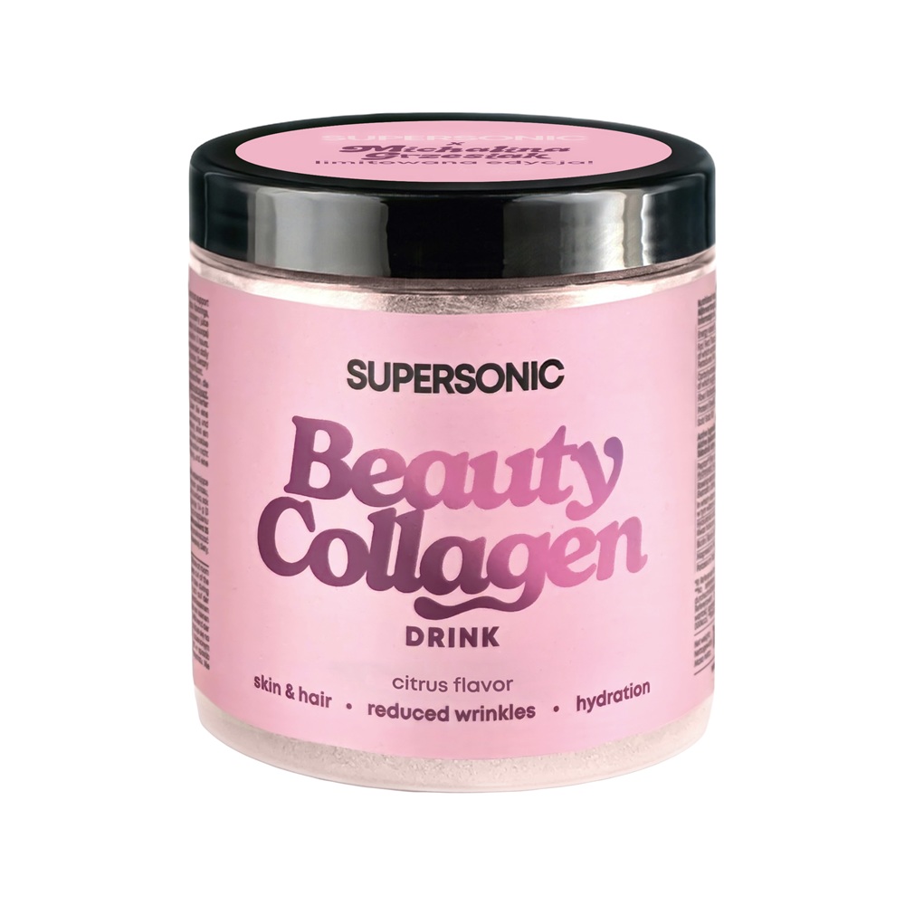 Supersonic Collagen Beauty Drink x Michalina Grzesiak, Owoce cytrusowe, 185 g