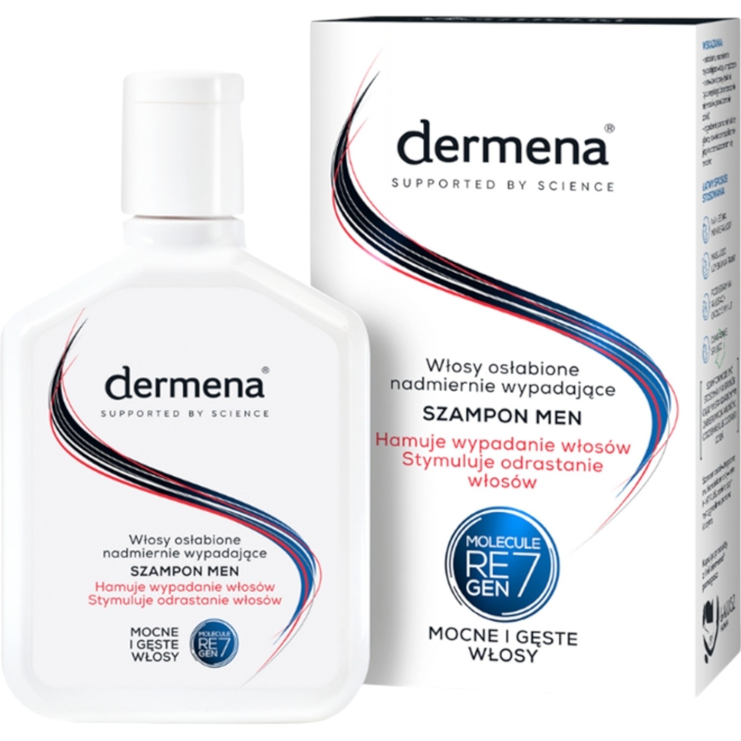 Dermena Men Szampon do włosów hamujący wypadanie  200 ml