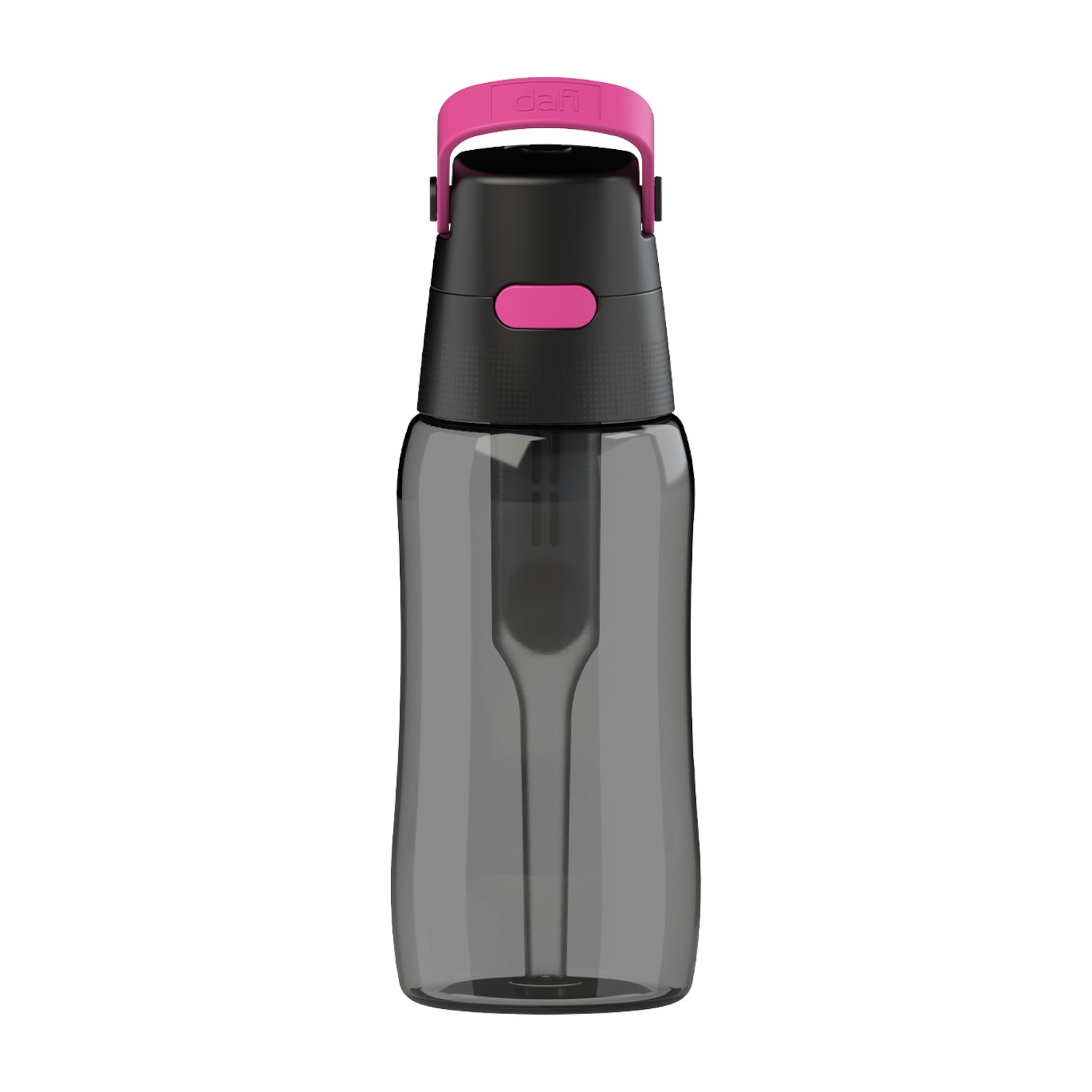 Dafi Solid Bottiglia laser 500 ml con filtro, rosa fenicottero 1 pz