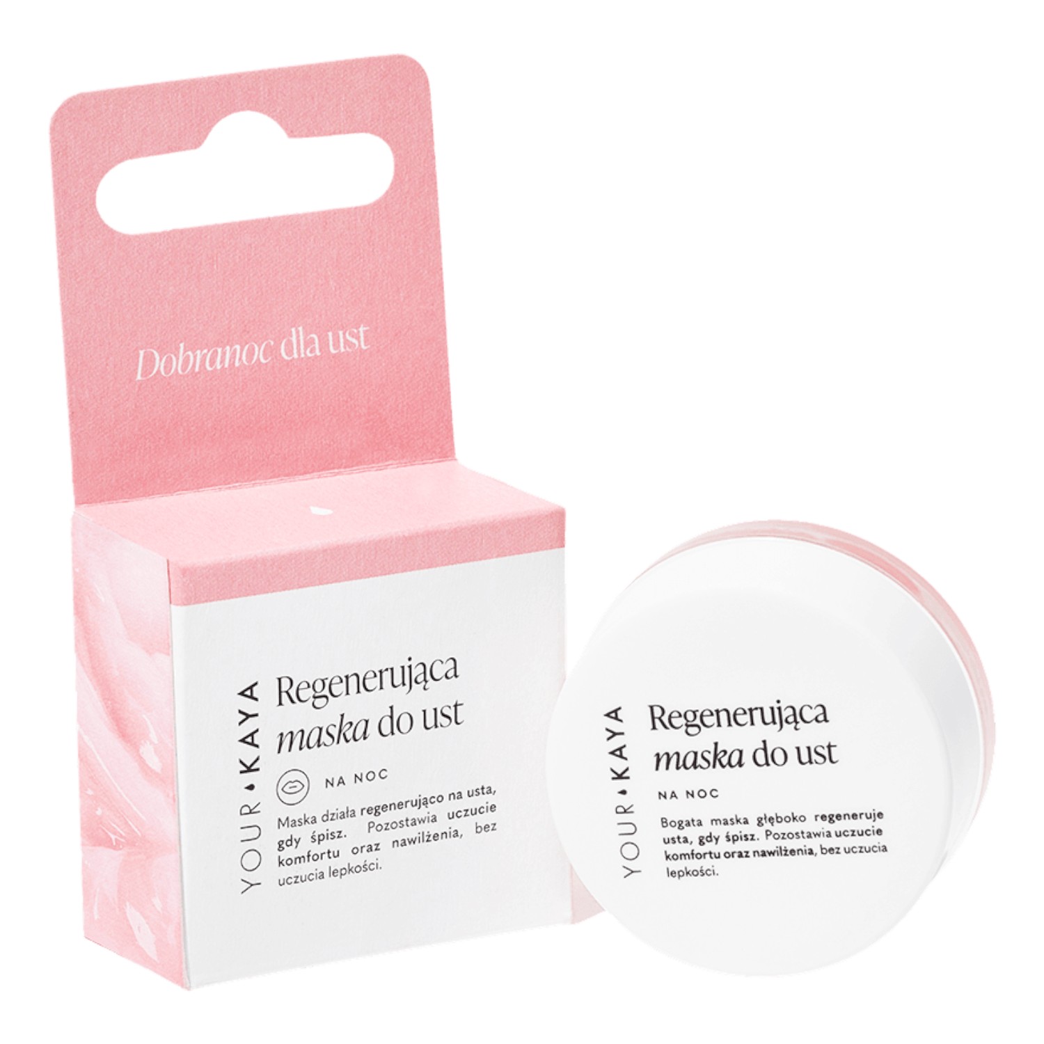 Your Kaya Regenerująca maska do ust na noc, Berry Dream