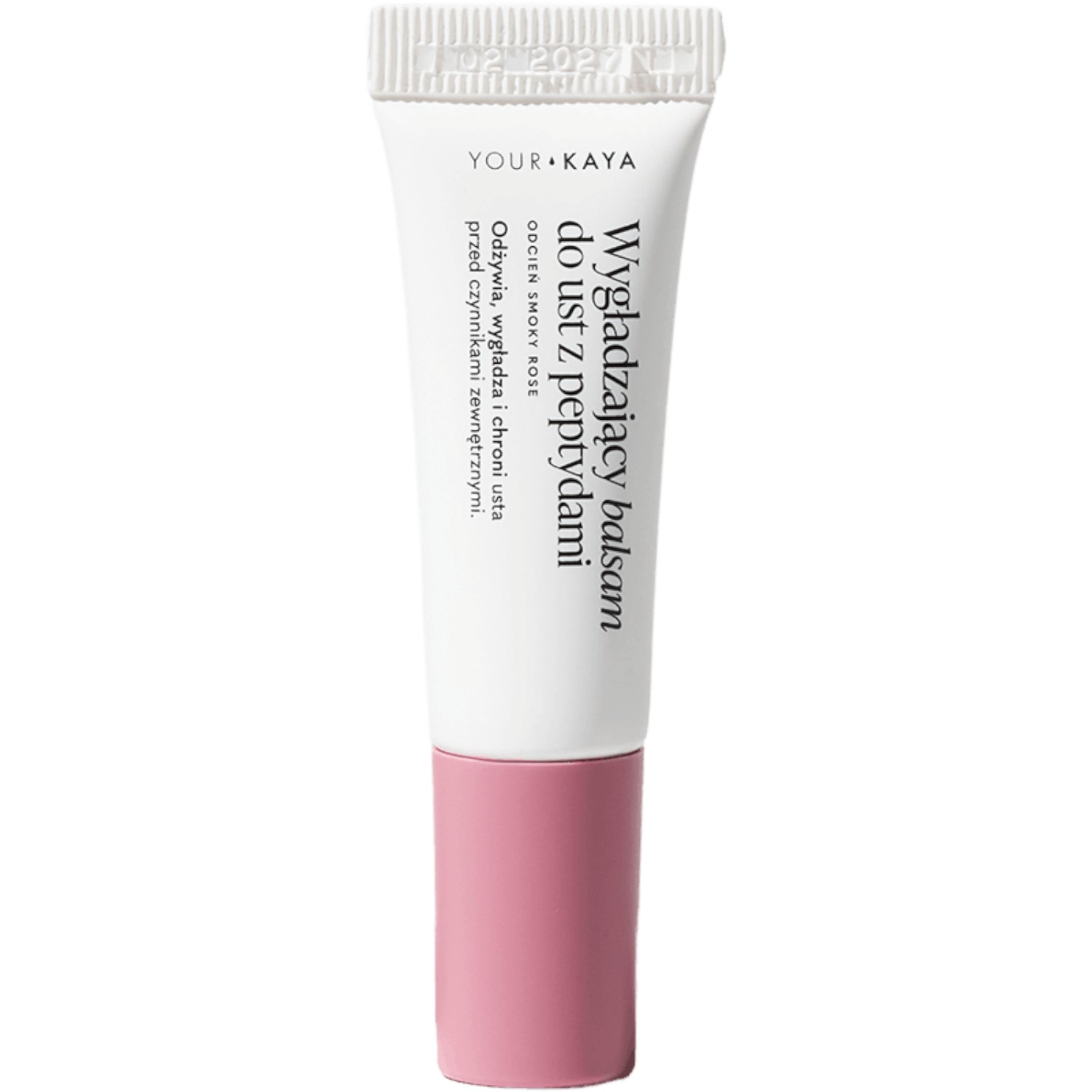 Your Kaya Wygładzający balsam do ust z peptydami, Smoky Rose