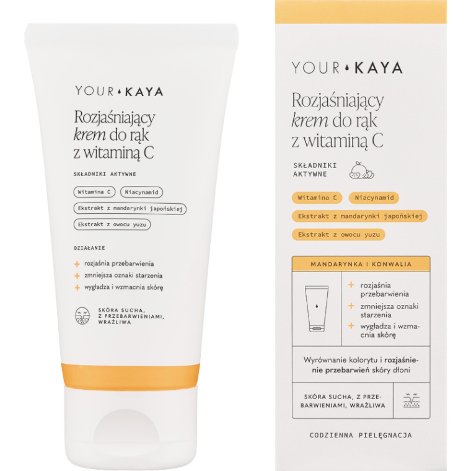 Your Kaya Crema Mani Illuminante con Vitamina C
