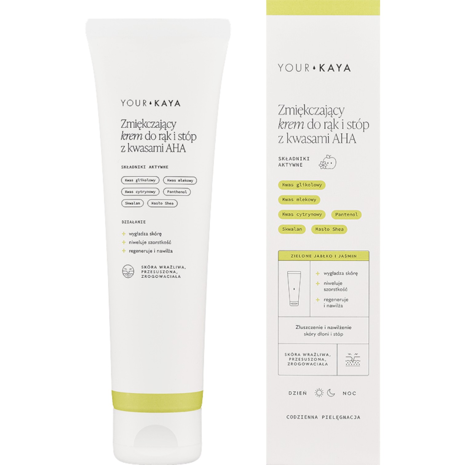 Your Kaya Crema Ammorbidente per Mani e Piedi con Acidi AHA