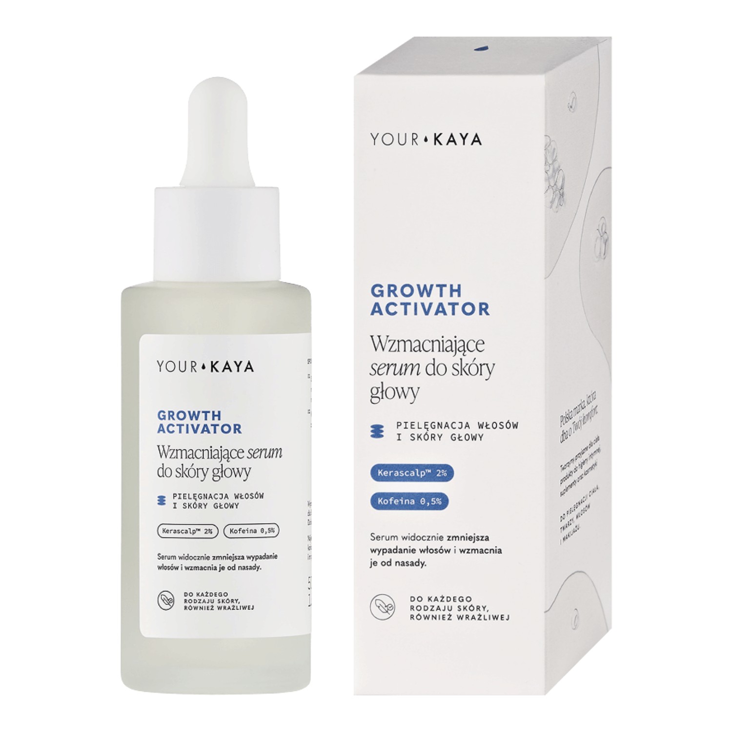 Your Kaya Growth Activator Wzmacniające Serum do skóry głowy, 50 ml