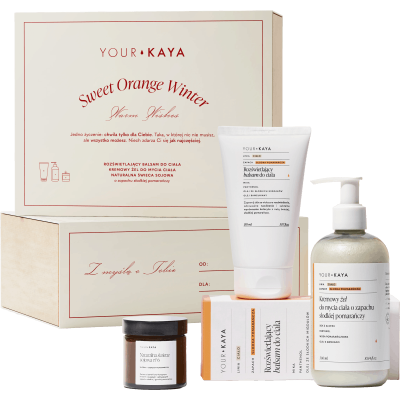 Your Kaya Zestaw Sweet Orange Winter
