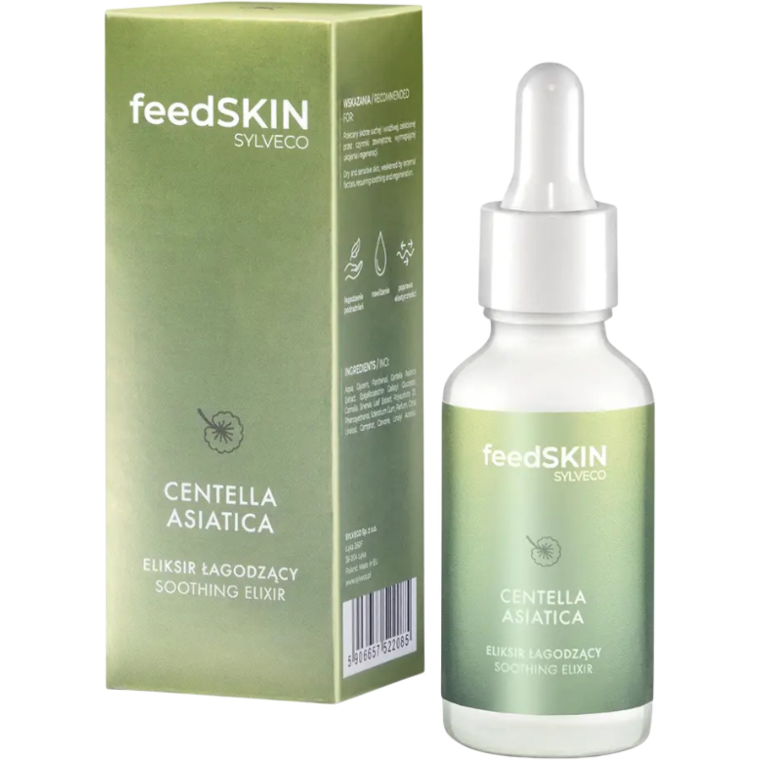 Feedskin Centella Asiatica, Elisir con Centella Asiatica