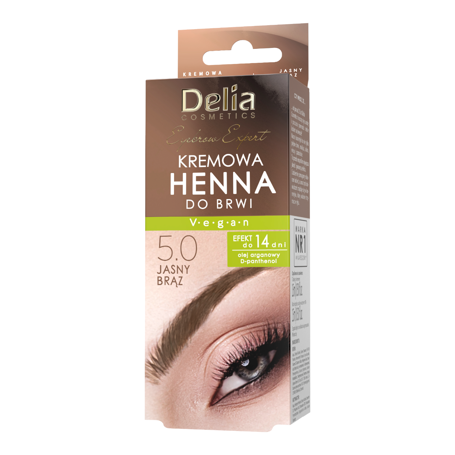 Delia Henné in crema, castano chiaro