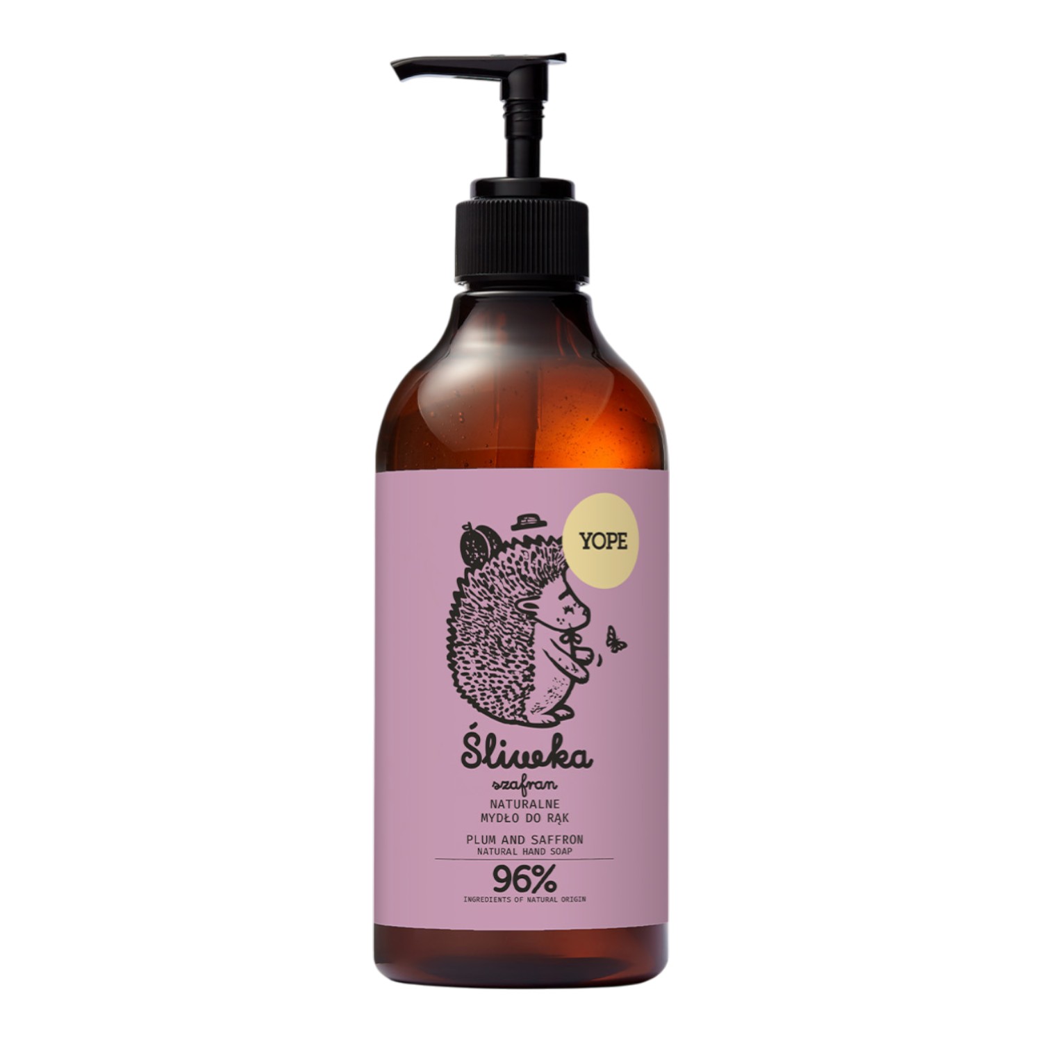 Yope Mydło w płynie Śliwka/Szafran 