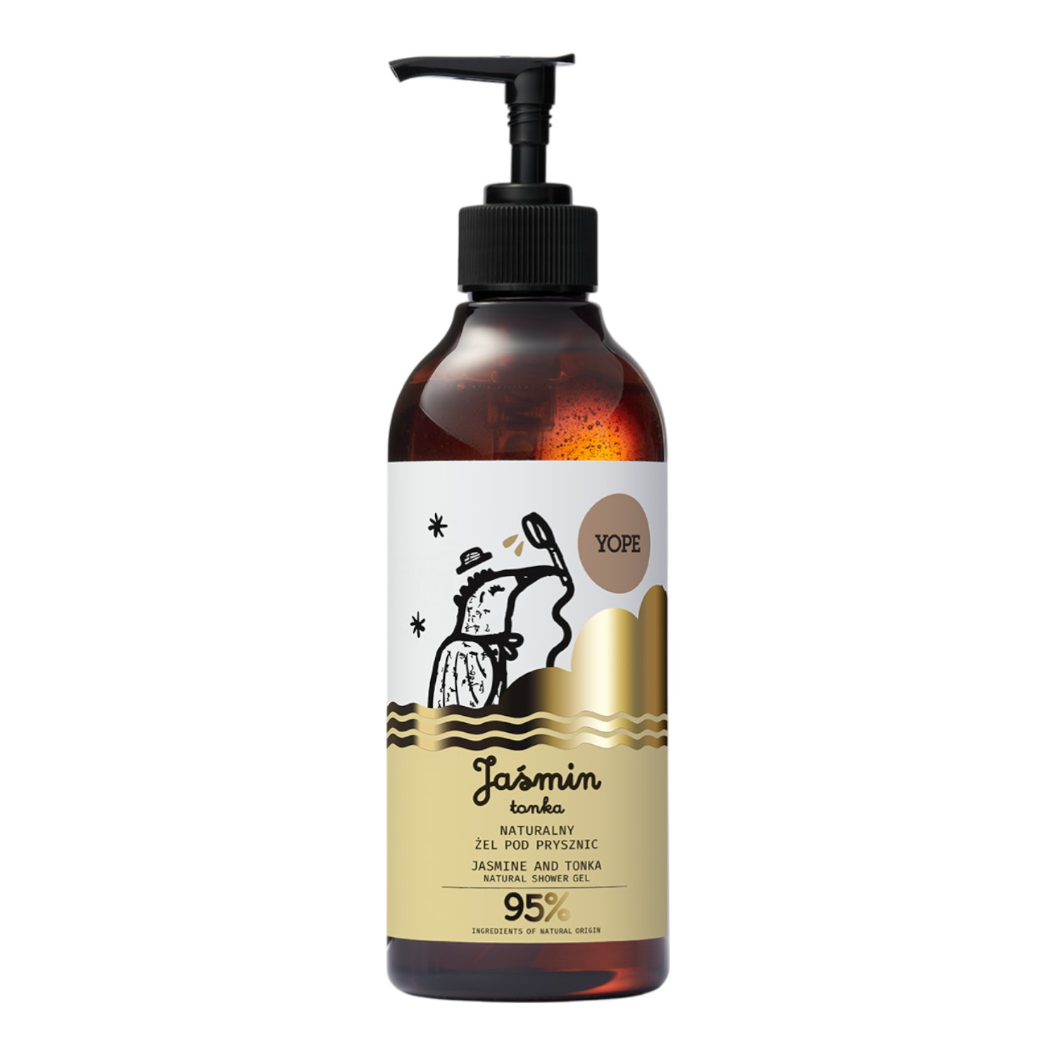 Yope Żel pod prysznic Jaśmin/Tonka 