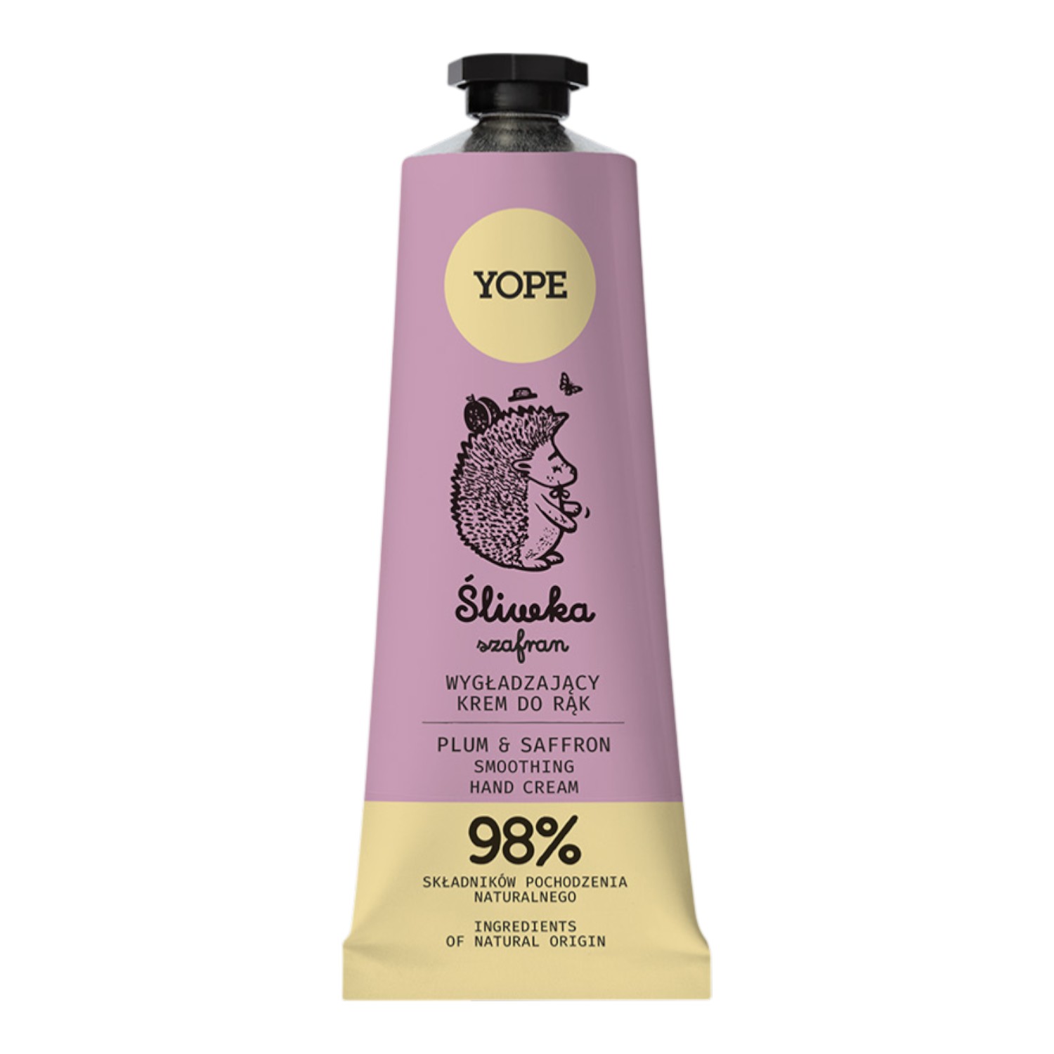 Yope Krem do rąk Śliwka/Szafran 
