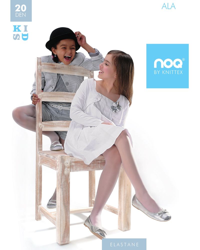 Noq by Knittex Collant Bambina Ala 20 den naturel, 140-146