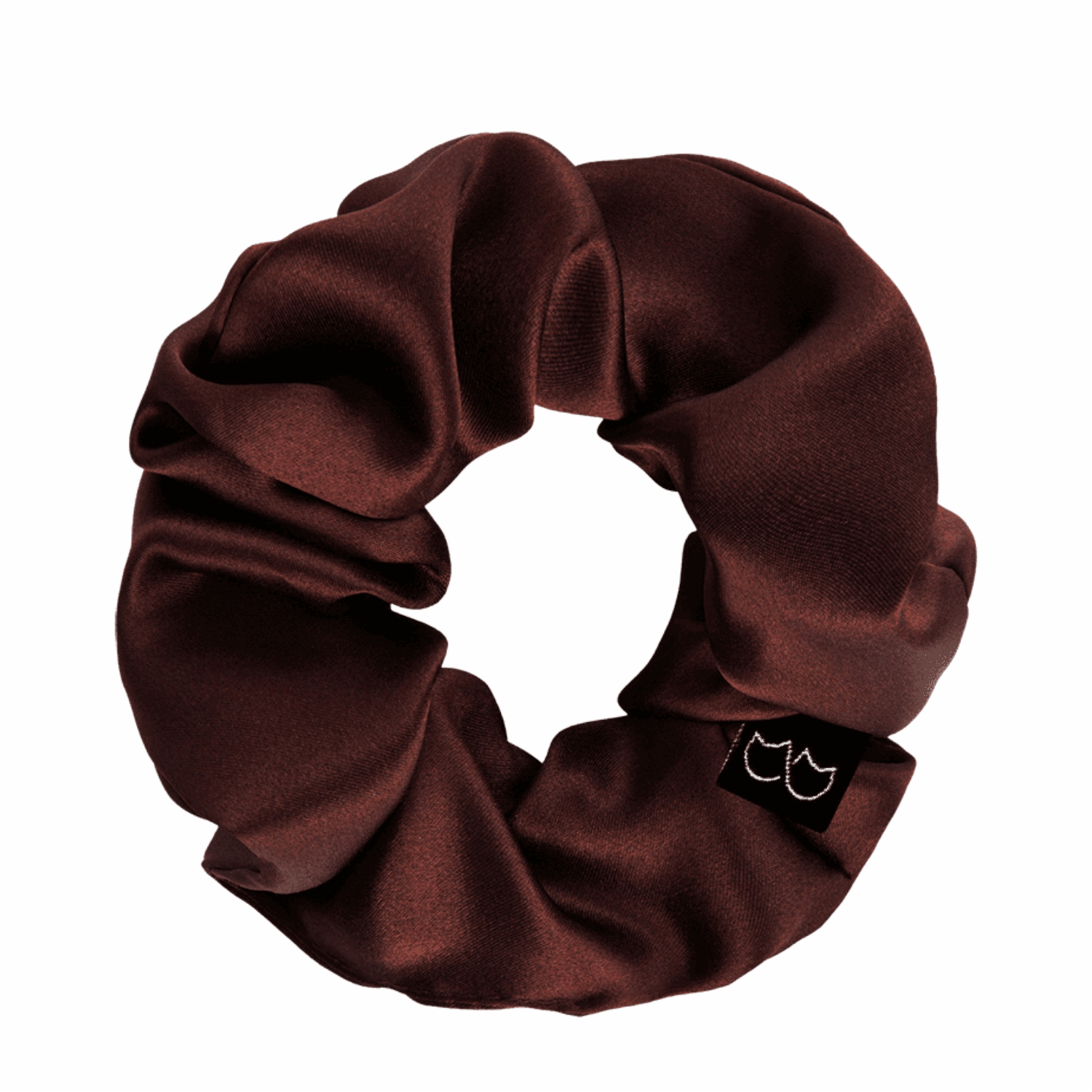 Cat&Cat Jedwabna Gumka do włosów, Chocolate