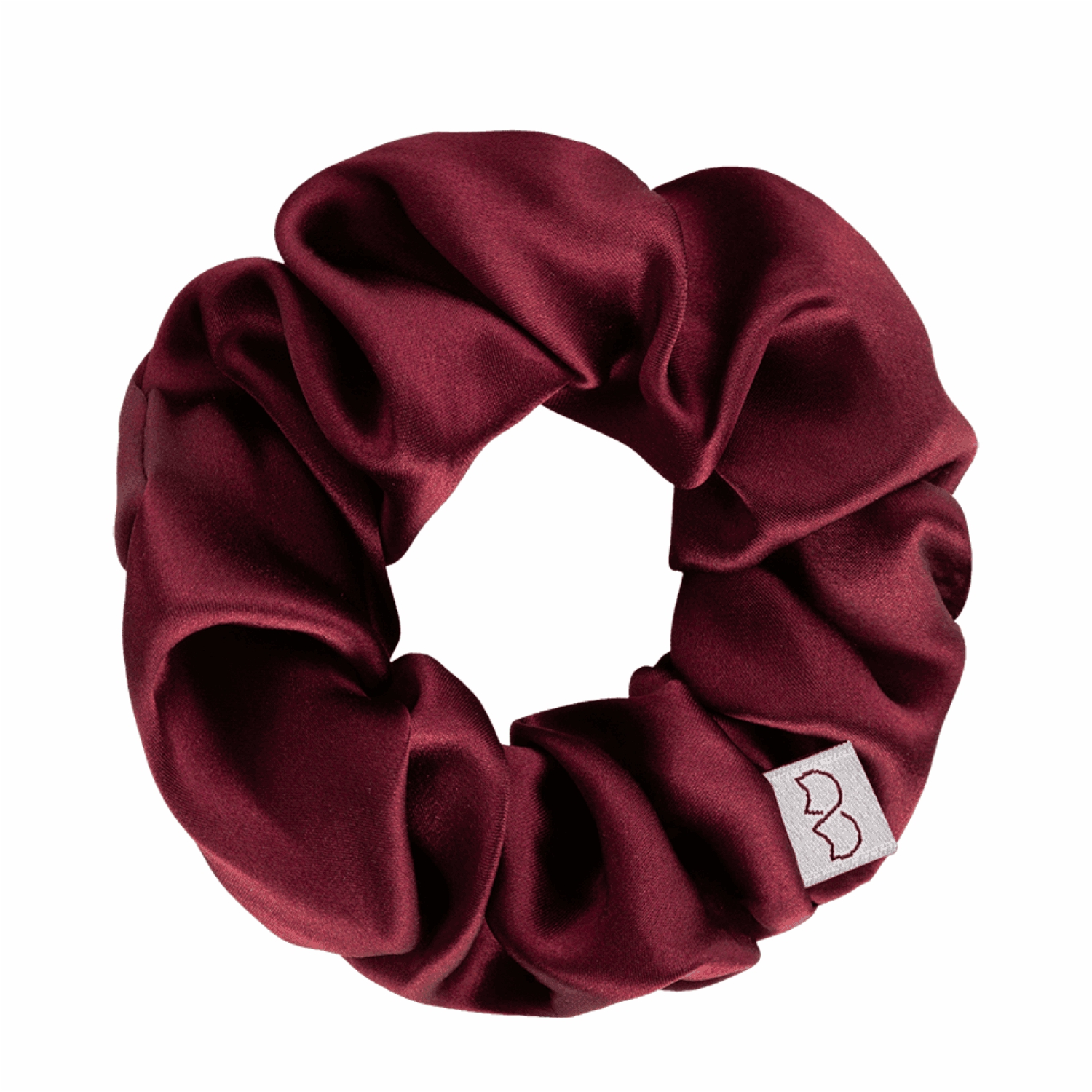 Cat&Cat Jedwabna Gumka do włosów, Burgundy 