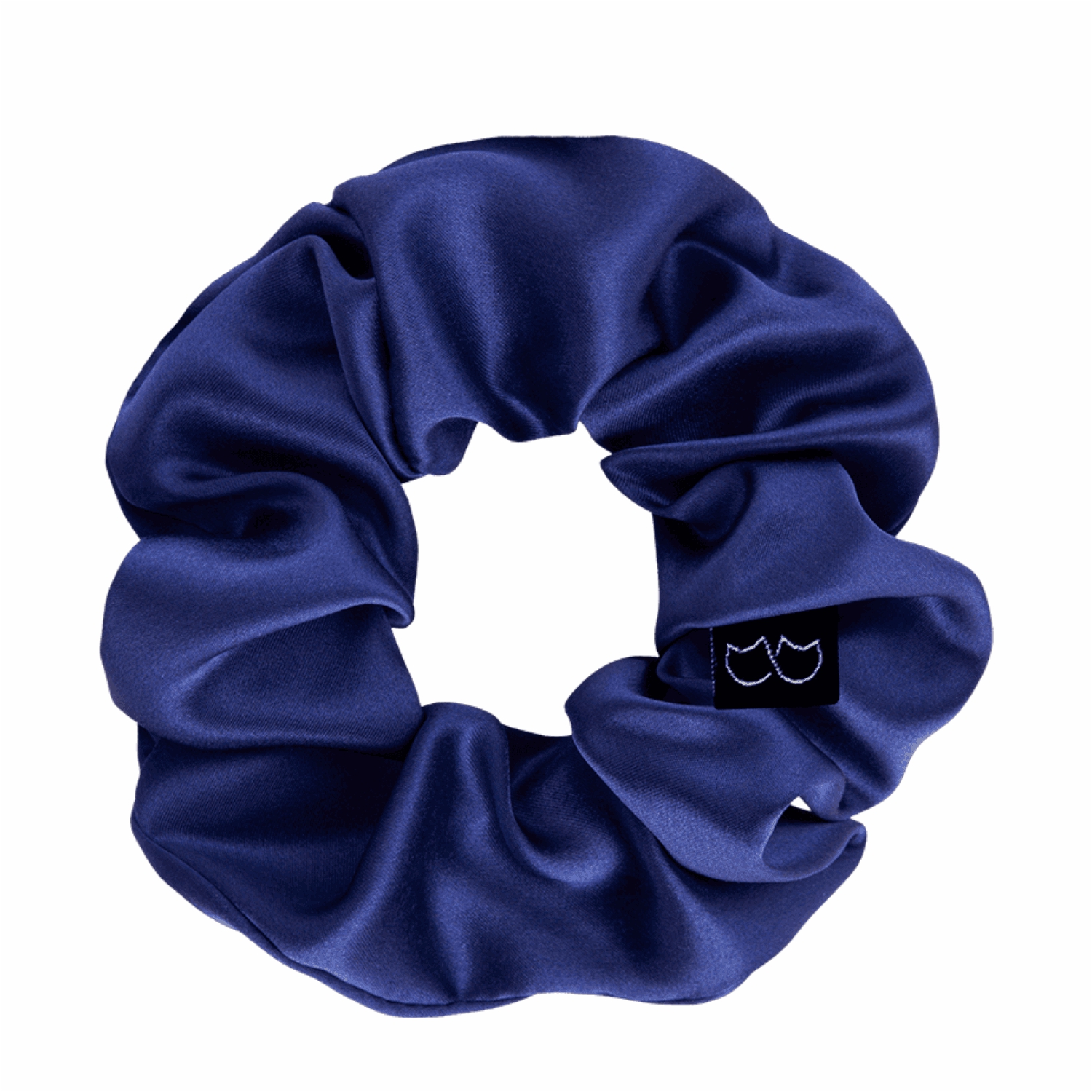 Cat&Cat Jedwabna Gumka do włosów, Royal blue