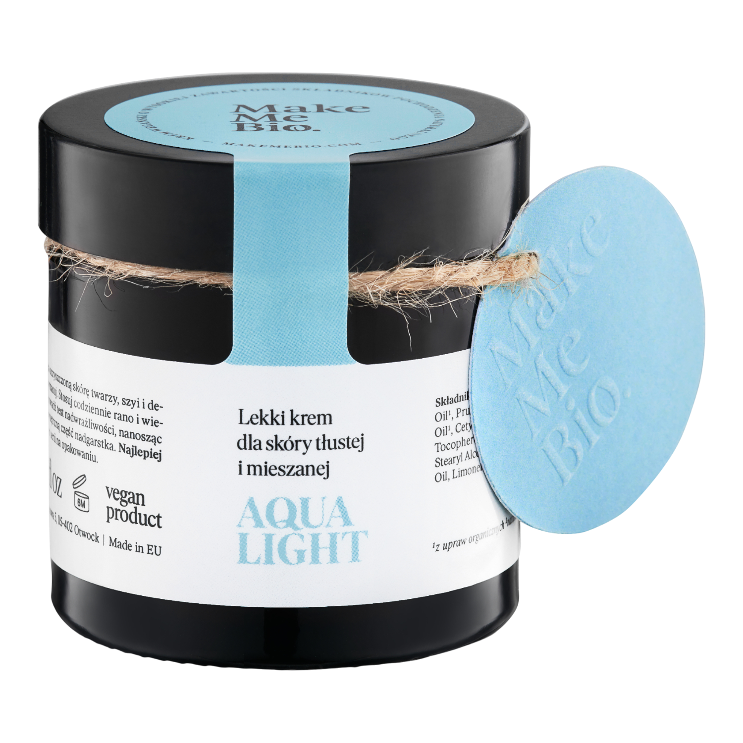Make Me Bio Aqua Light Lekki Krem dla Cery Tłustej i Mieszanej