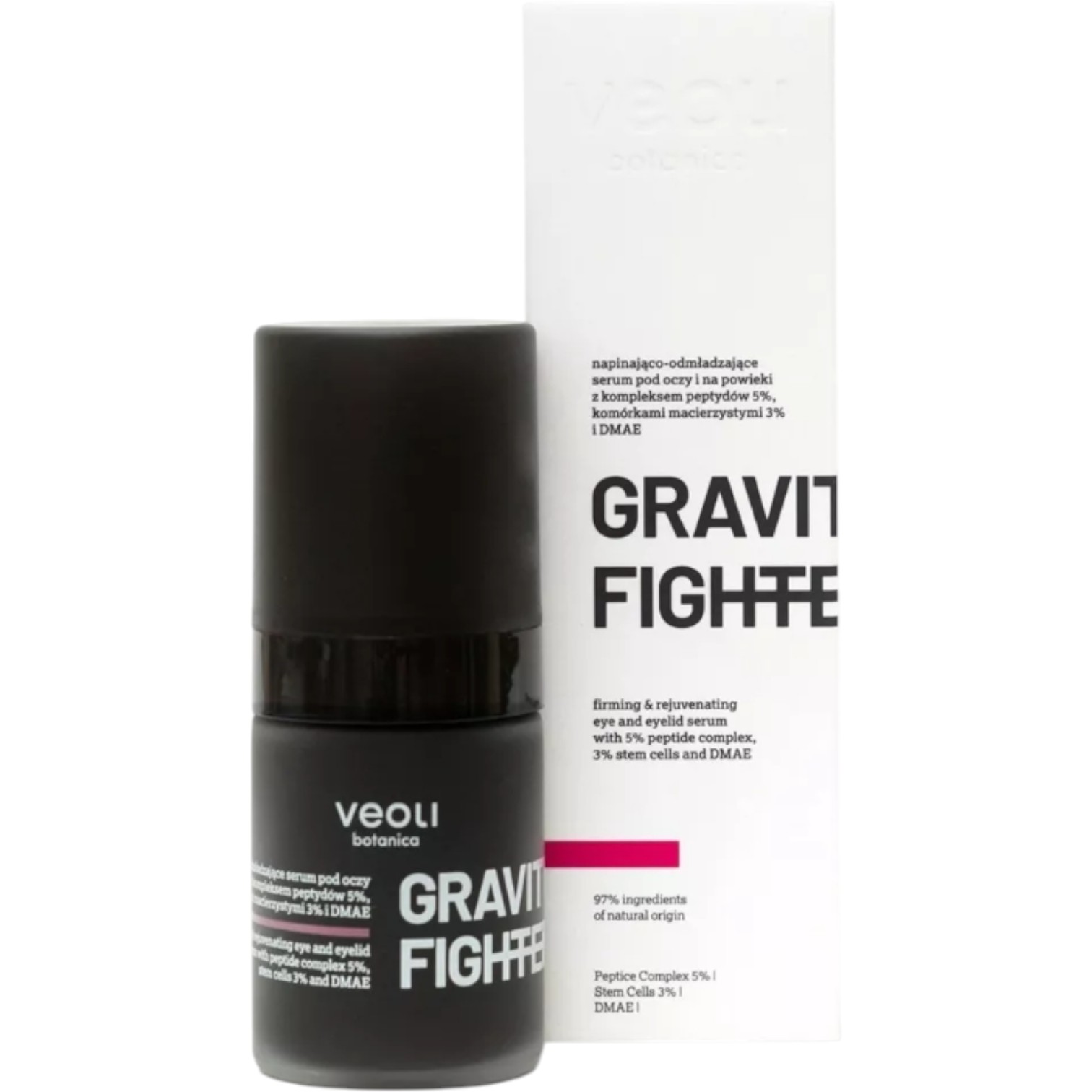 Veoli Botanica Gravity Fighter Napinająco-odmładzające serum pod oczy i na powieki