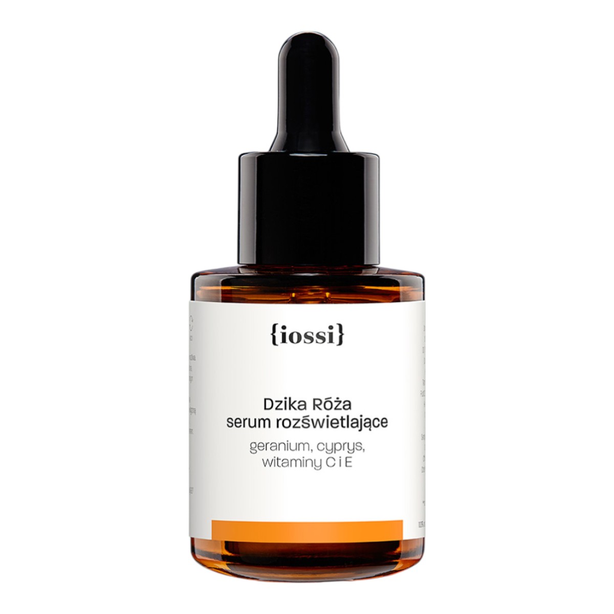 Iossi Dzika Róża Serum rozświetlające z geranium, cyprysem i witaminami C i E, 30 ml