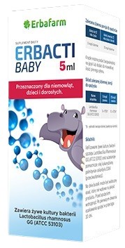 Erbacti Baby Zawiesina 5 ml