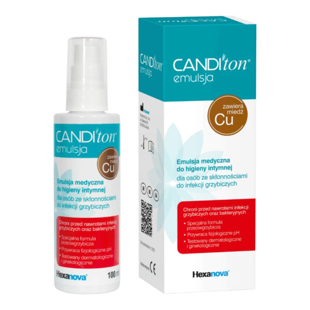 Canditon Emulsja medyczna do higieny intymnej, 100 ml
