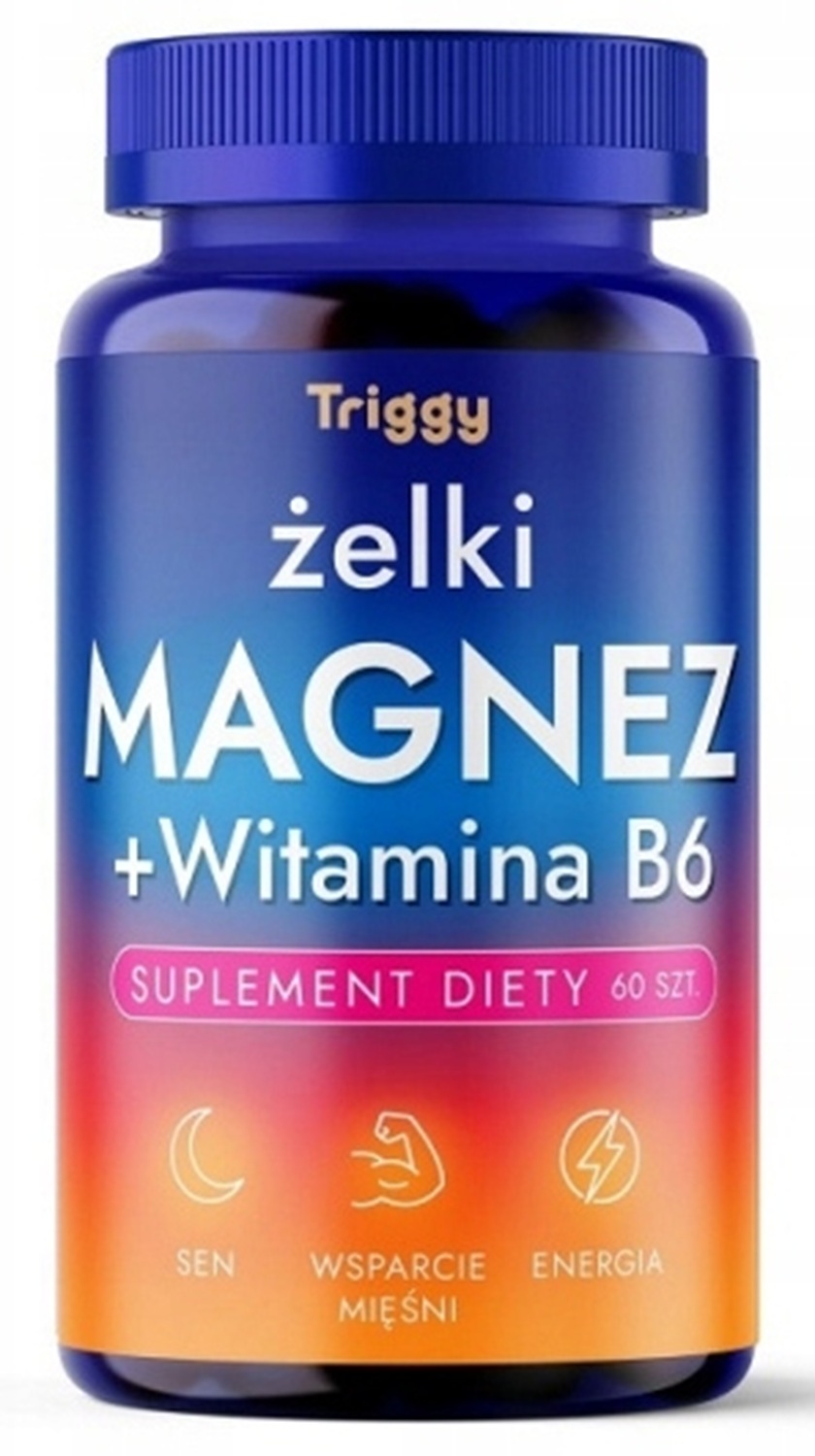 Triggy Magnez + B6 żelki 60 szt.