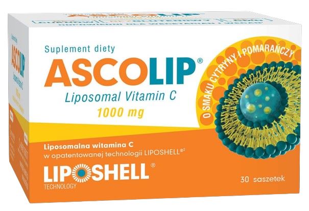 Ascolip Liposomalna Witamina C 1000 mg