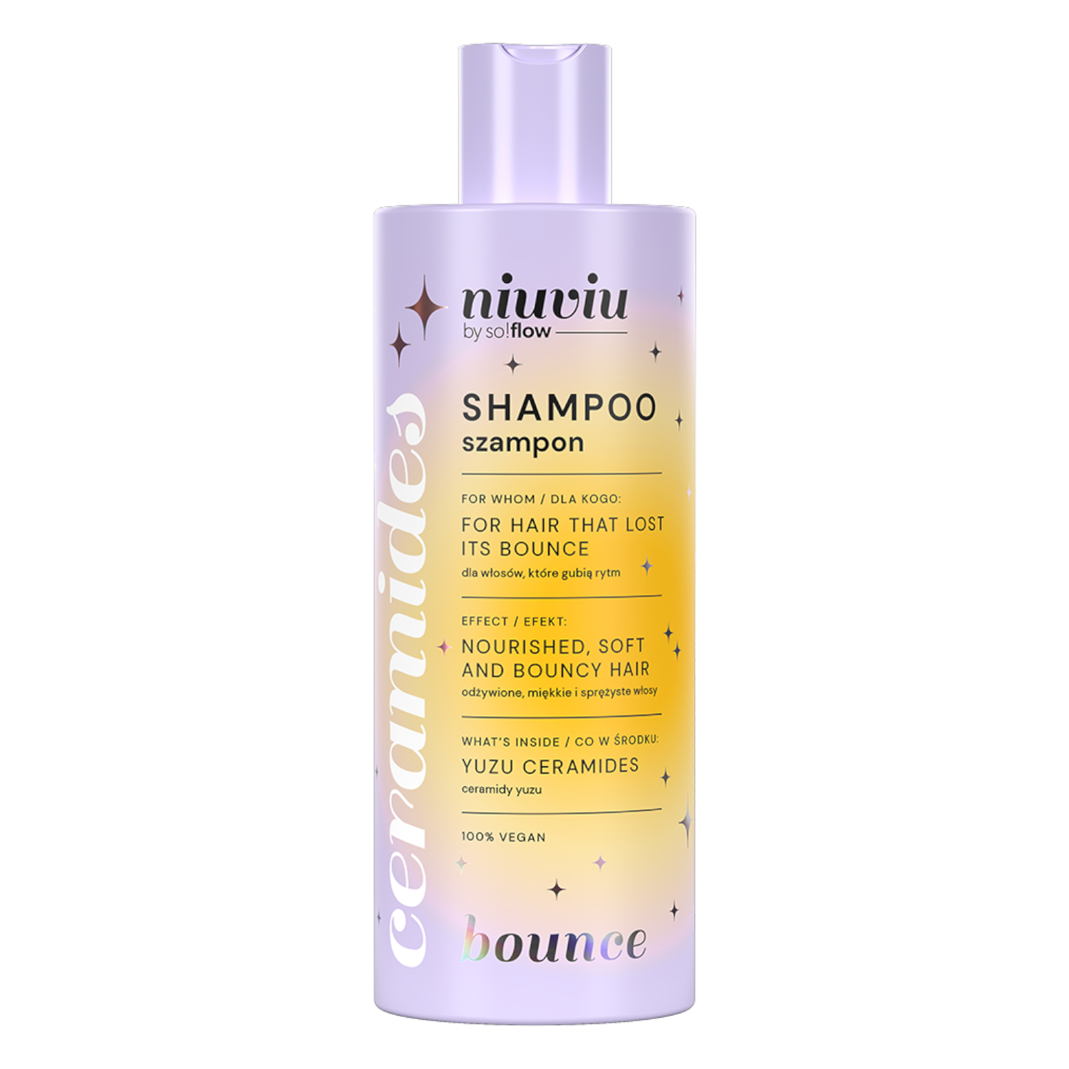 Niuviu Bounce Szampon do włosów kręconych