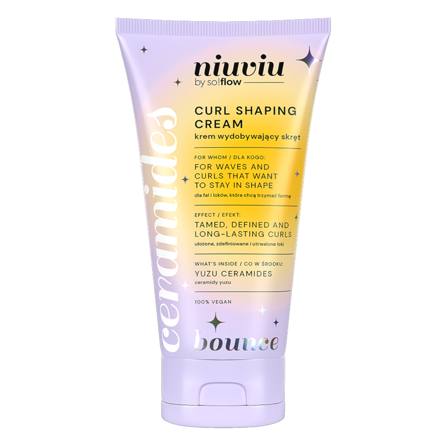 Niuviu Bounce Krem do włosów wydobywający skręt