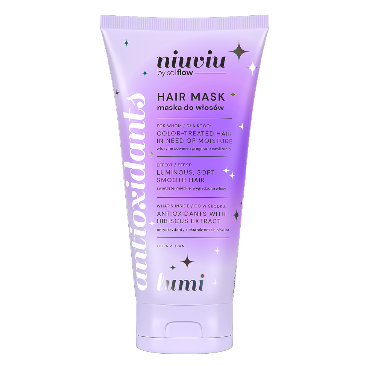 Niuviu Lumi Maska do włosów farbowanych 