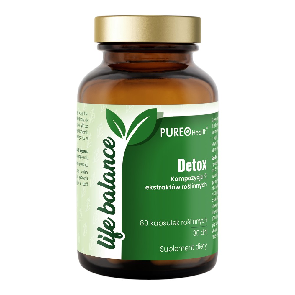Pureo Health Detox Kapsułki, 60 szt.