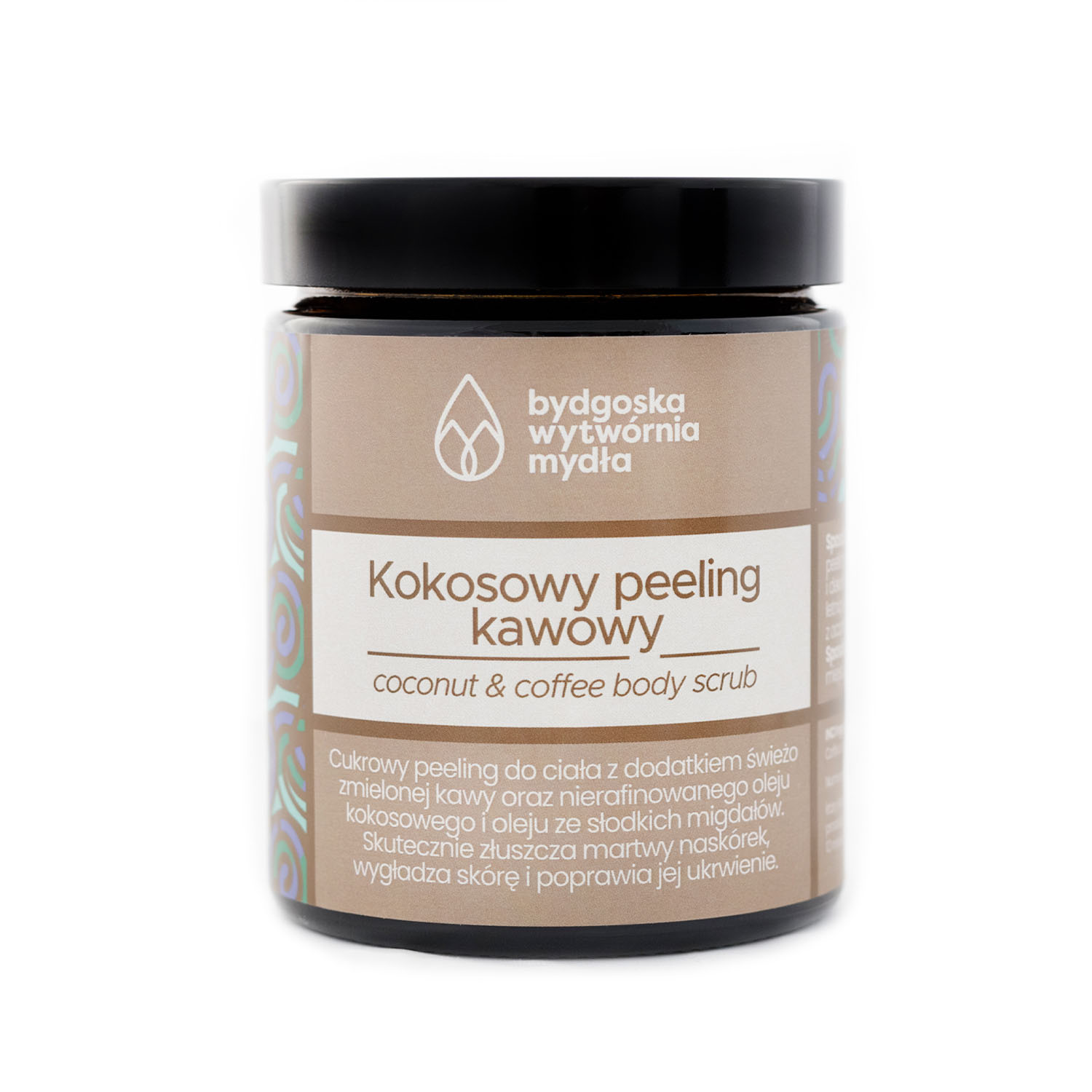 Bydgoska Wytwórnia Mydła Kokosowy peeling kawowy