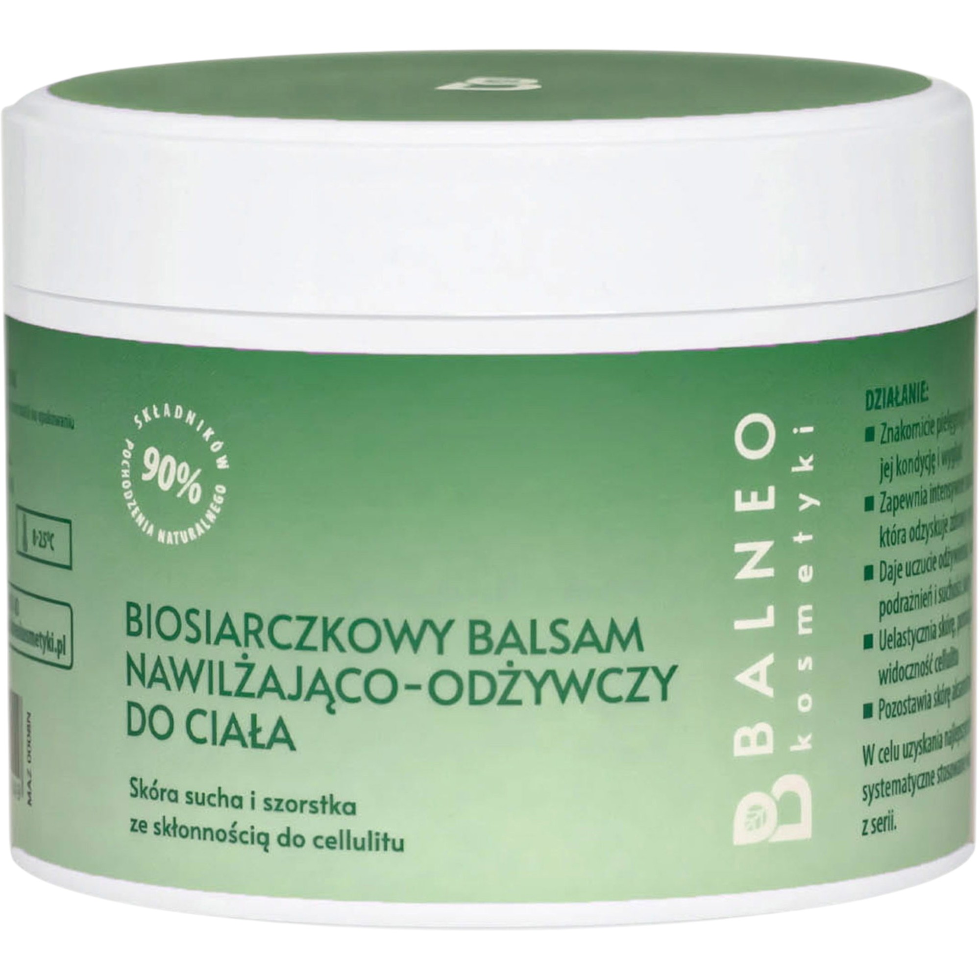 Balneokosmetyki Biosiarczkowy balsam nawilżający odżywczy do ciała 