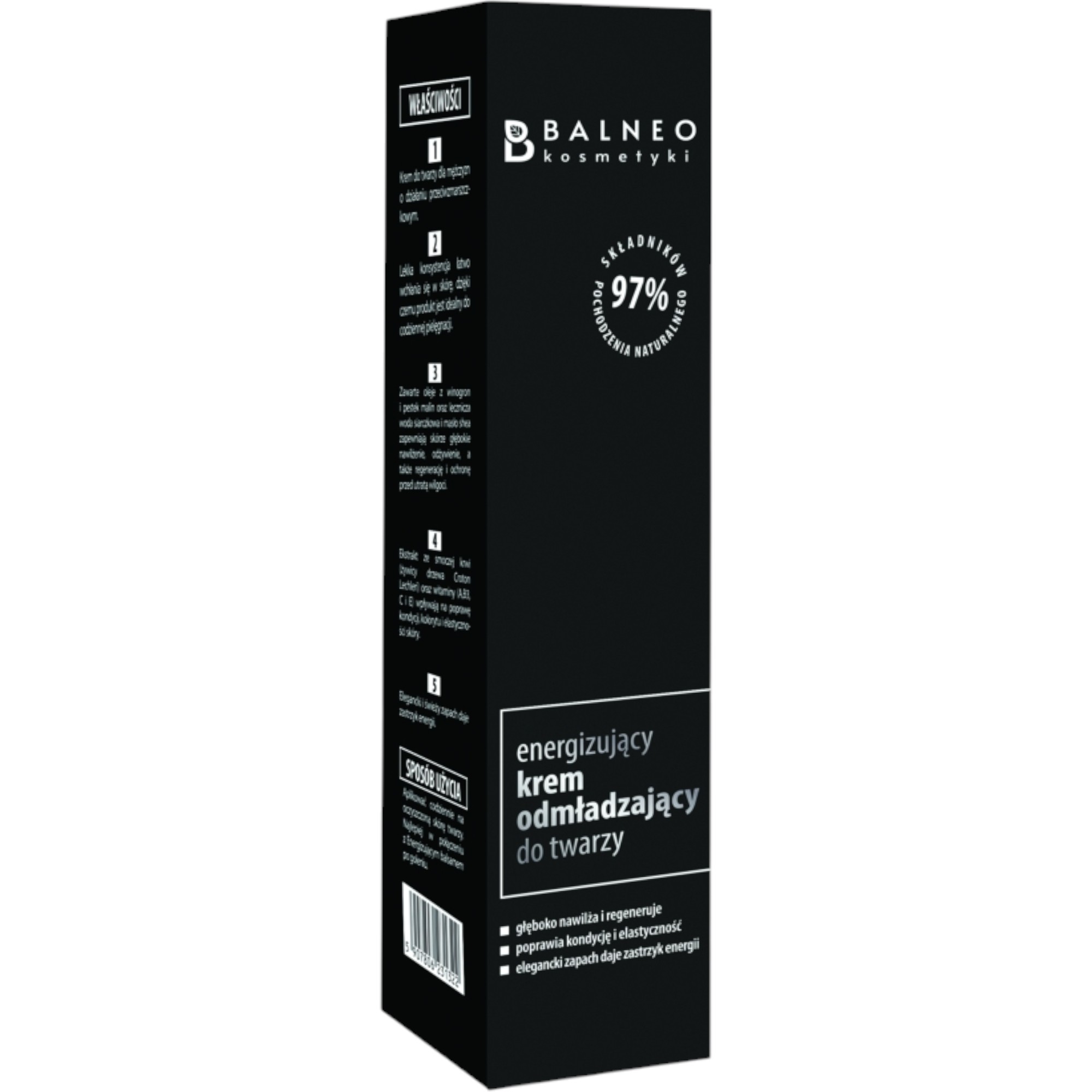 Balneocosmetici Mens Care Crema Viso Energizzante Anti-età