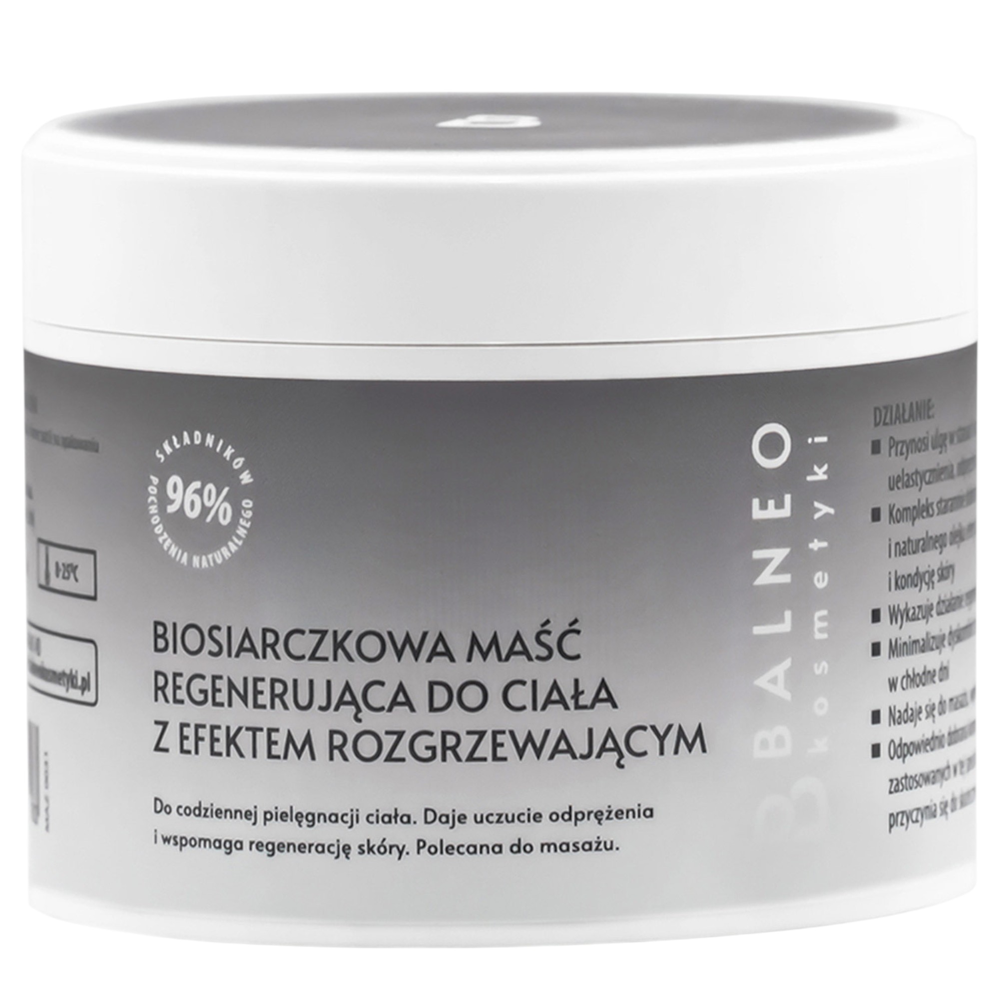 Balneokosmetyki Biosiarczkowa maść rozgrzewająca do ciała