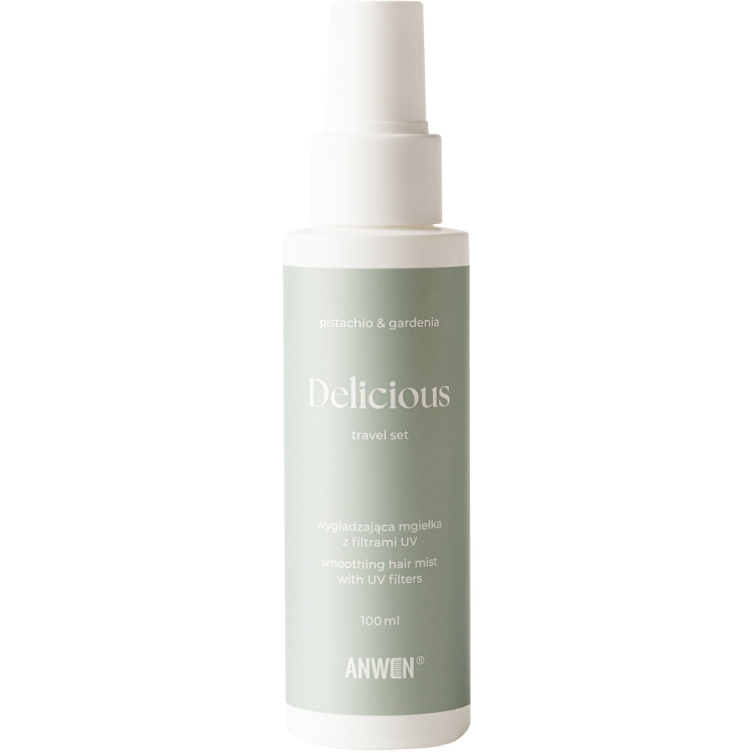 Anwen  Wygładzająca Mgiełka z filtrami UV 100, Travel size, 100 ml