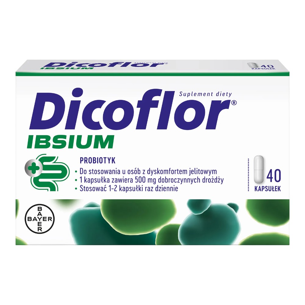 Dicoflor Ibsium Kapsułki, 40 szt.